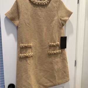 NWT tuckernuck croissant tweed Jackie Dress